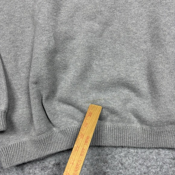 Eddie Bauer Gray Knit Crewneck Pullover Sweater Mens XL - Picture 2 of 7